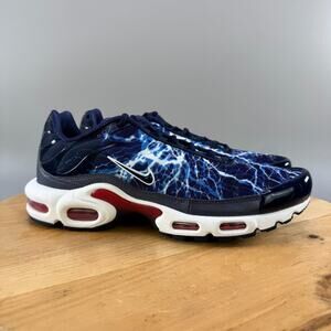 Nike Air Max Plus Mens Size 11.5 Shoes Eclair Lightning Midnight Navy HV2323-400